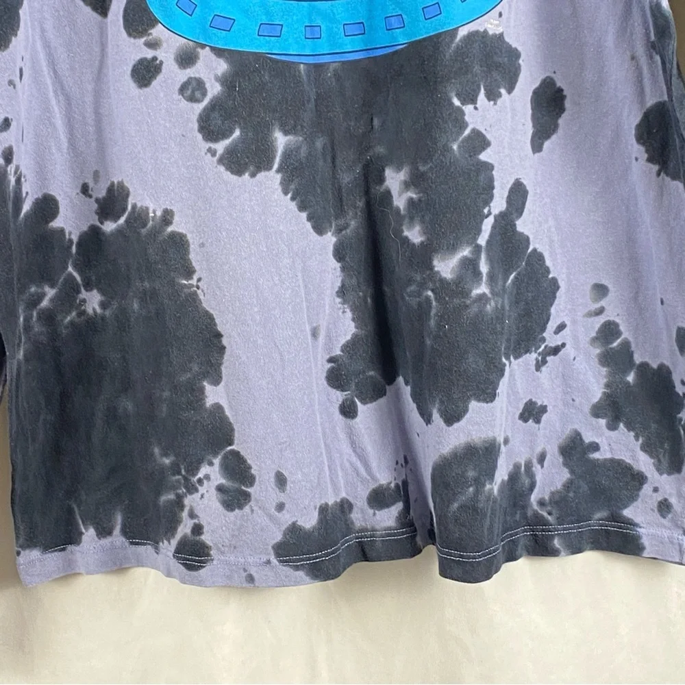 The Simpsons Treehouse of Horror Alien Tie-Dye Long Sleeve Shirt Size Medium - Picture 5 of 16
